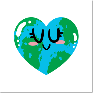 I love Earth Posters and Art